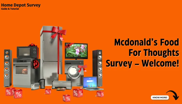 Mcdonald’s Food For Thoughts Survey – Welcome!