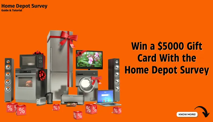 Win a $5000 Gift Card With the Home Depot Survey