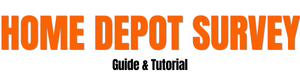 home depot survey logo